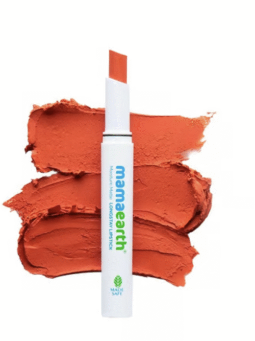 Mamaearth Moisture Matte Longstay Lipstick (Citrus Nude)